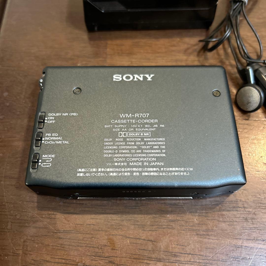 SONY WM-R707 ジャンク品 付属多数 部品取りに