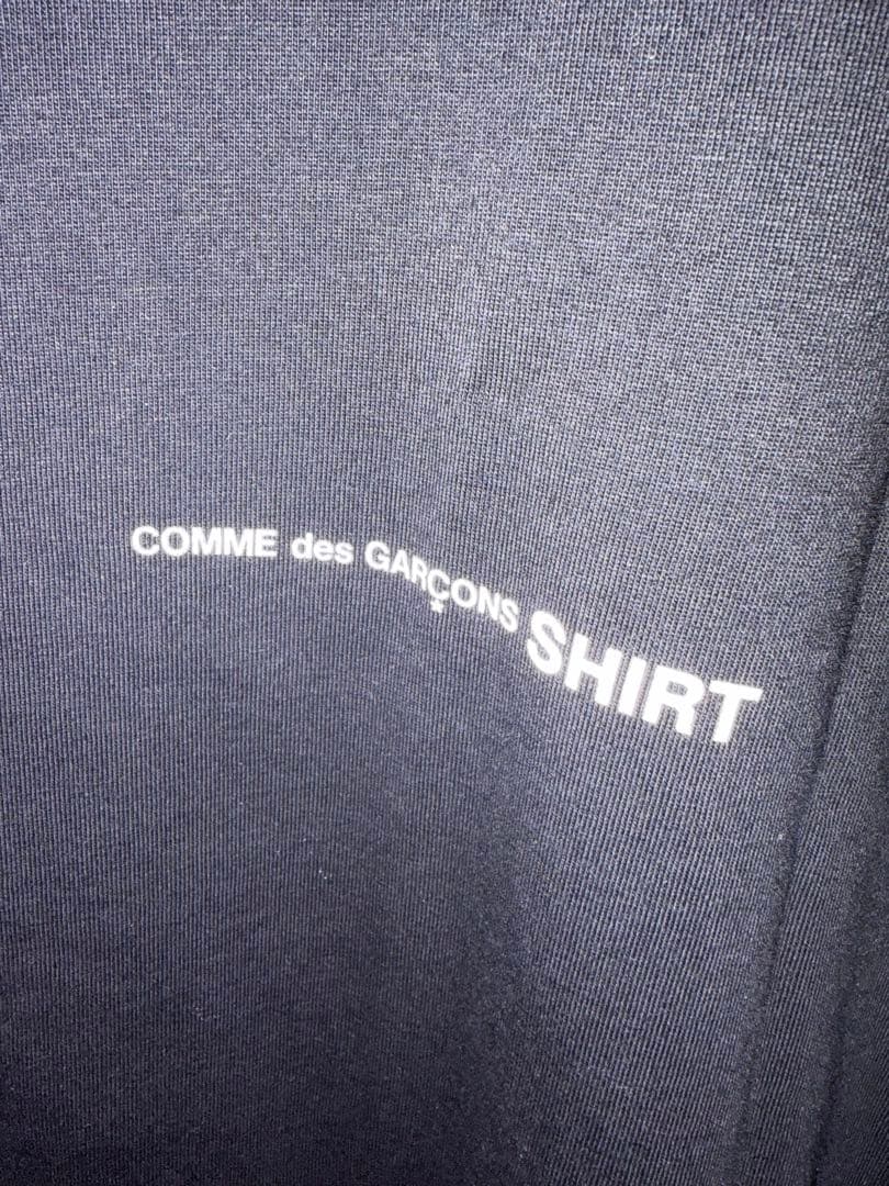 コムデギャルソンシャツ　半袖Tシャツ　XL ブラック