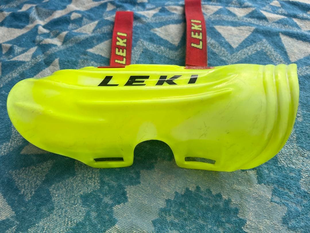 LEKI レキ　レガース　シンガード　アルペン　スキー　ジュニア