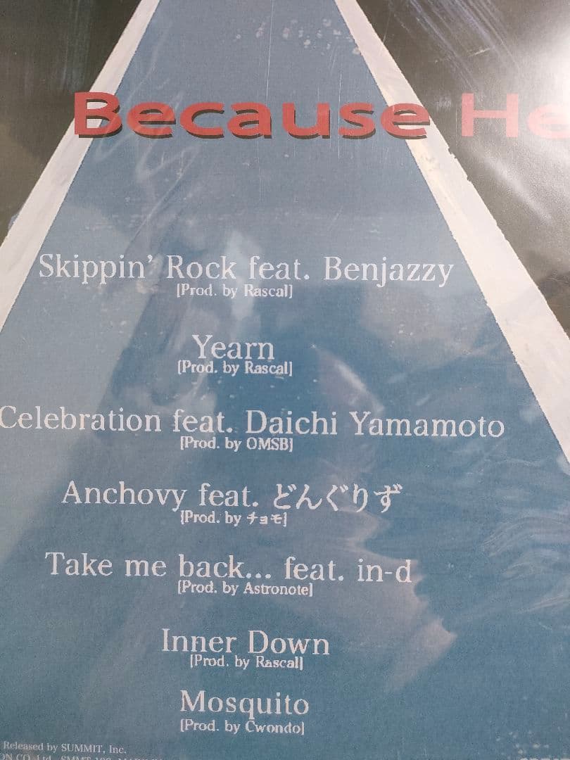 新品!レア!BIM『Because He’s Kind』 punpee レコード