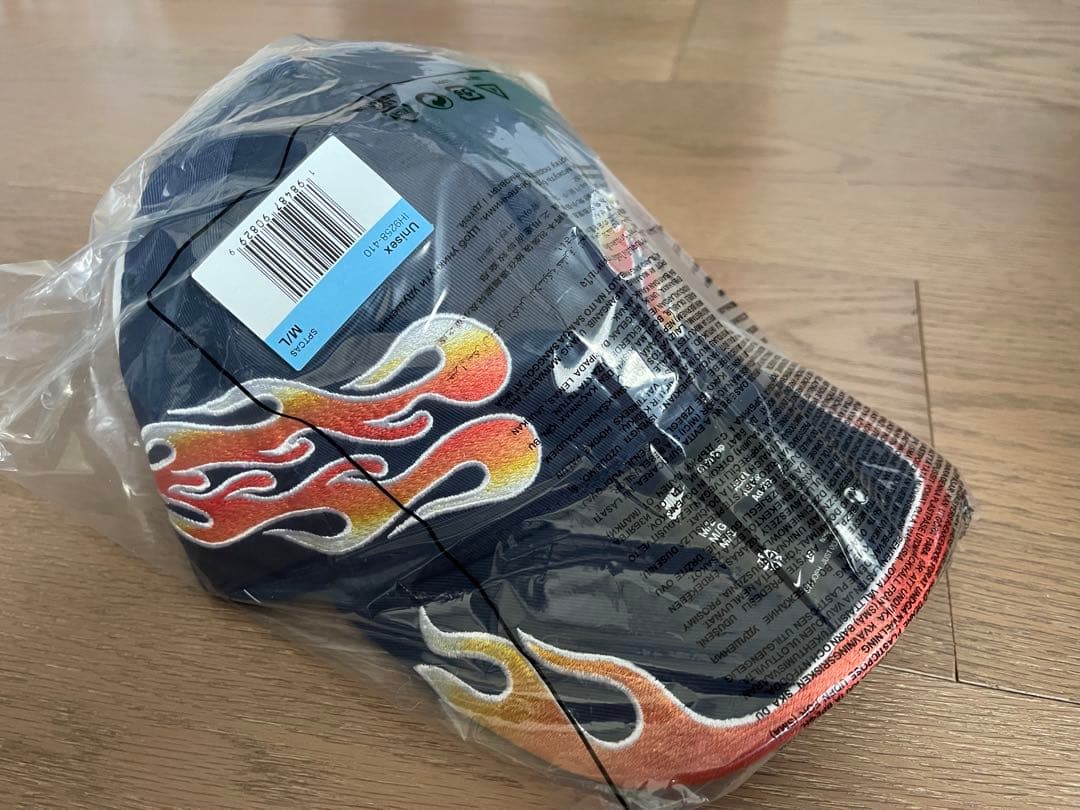 国内未発売☆NIKEフレイムクラブキャップネイビーM/Lサイズタグ付新品未開封品