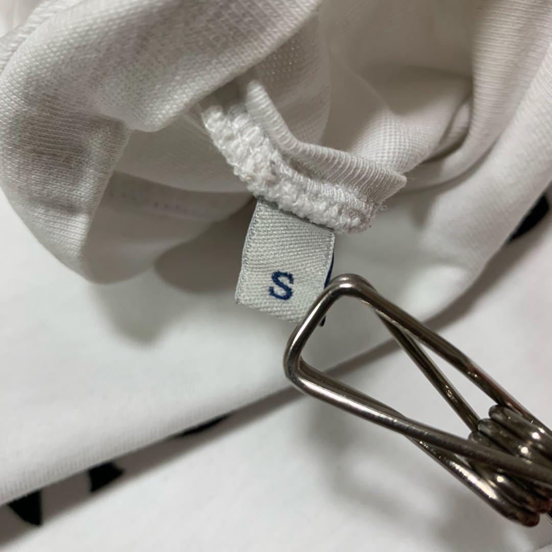 人気★ モンクレール　ロゴ　Tシャツ　ホワイト　S 国内正規品 5S30