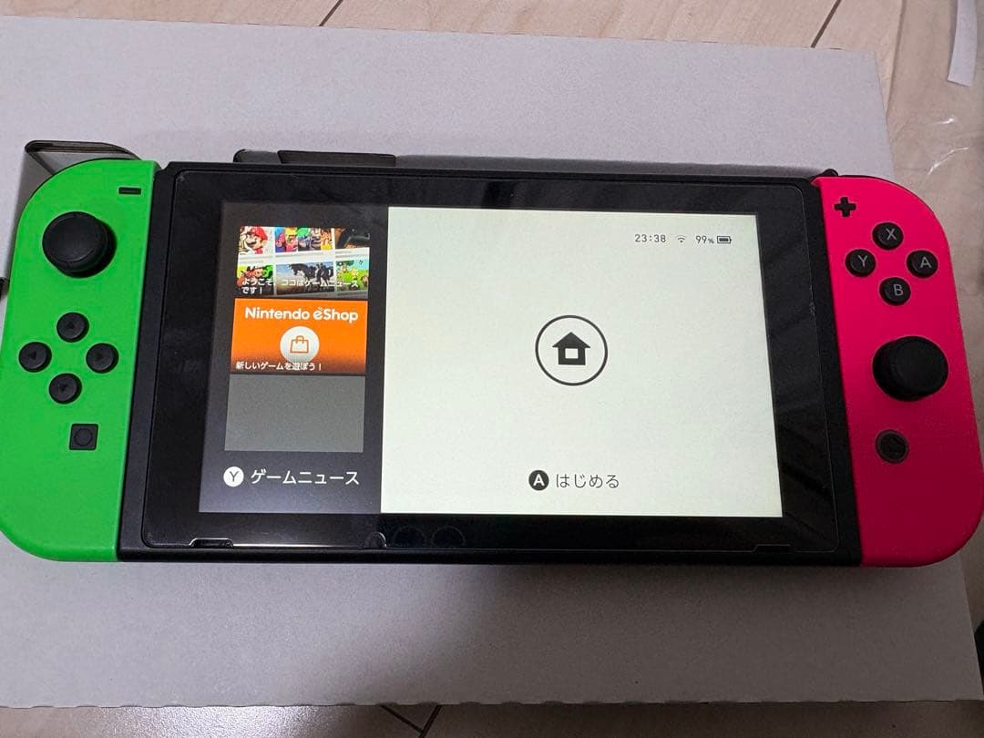 Nintendo Switch 本体 ネオンカラー ジョイコン付き