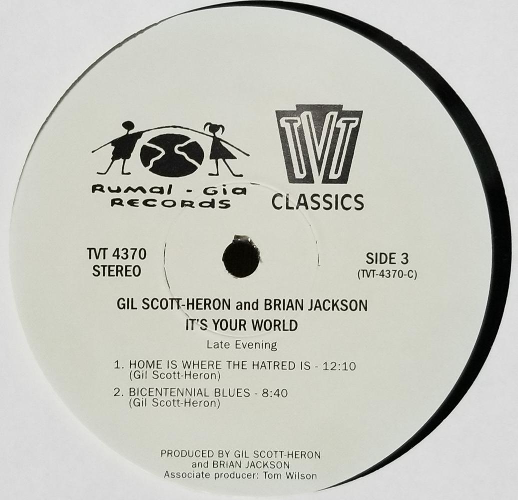 洋楽 Gil Scott-Heron - It's Your World