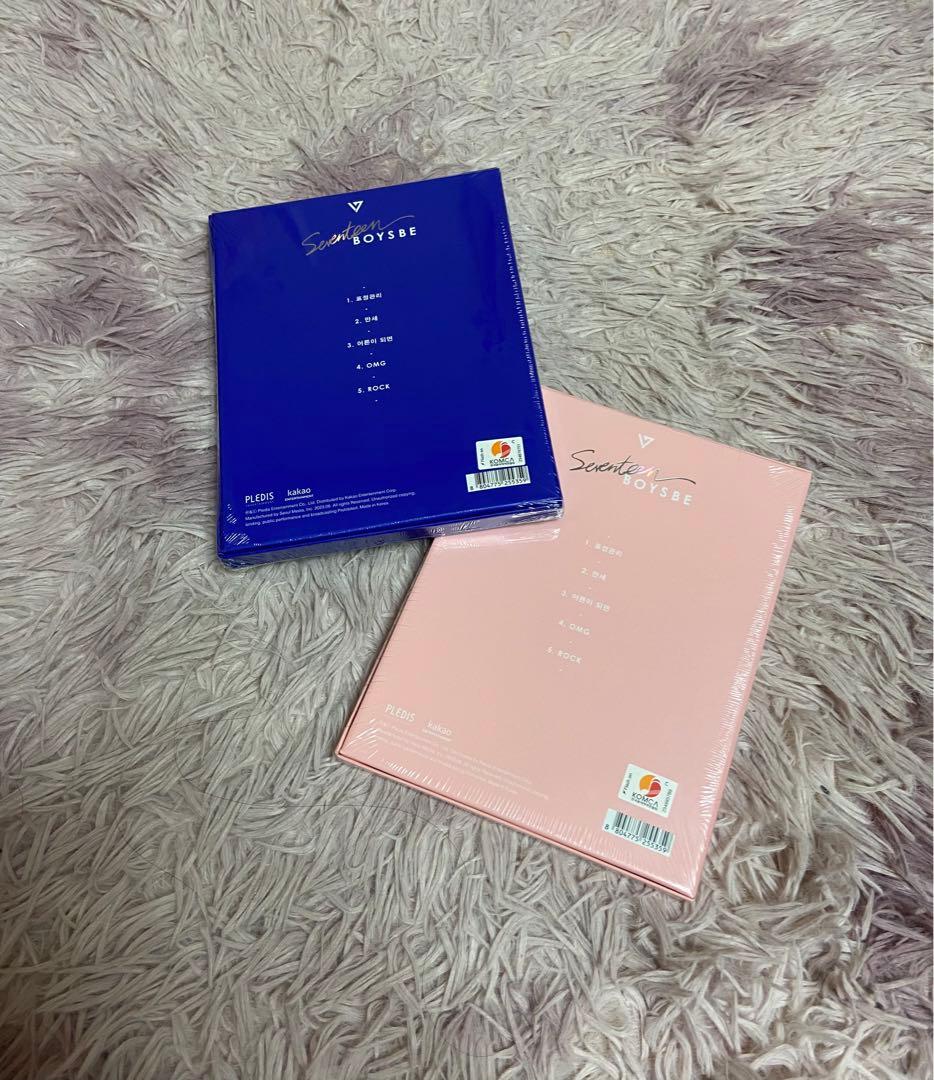 seventeen 過去アルバム boysbe 2形態セット
