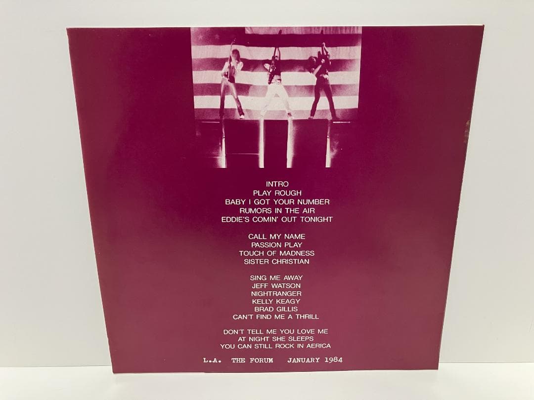 ナイトレンジャー / L.A THE FORM JANUARY 1984 LP
