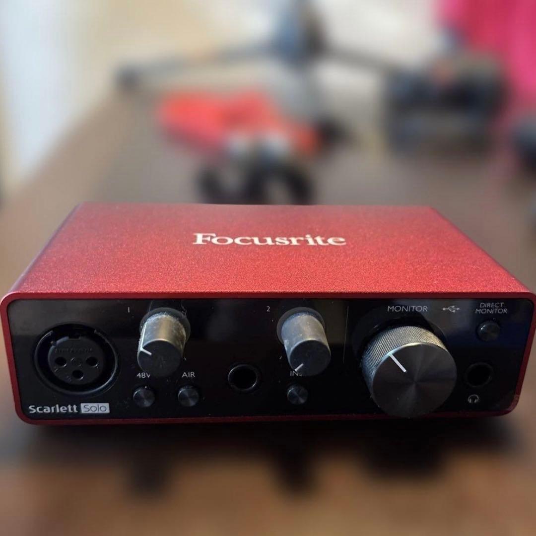 【総額10万超！】Squierベース＆Focusrite録音スターターセット