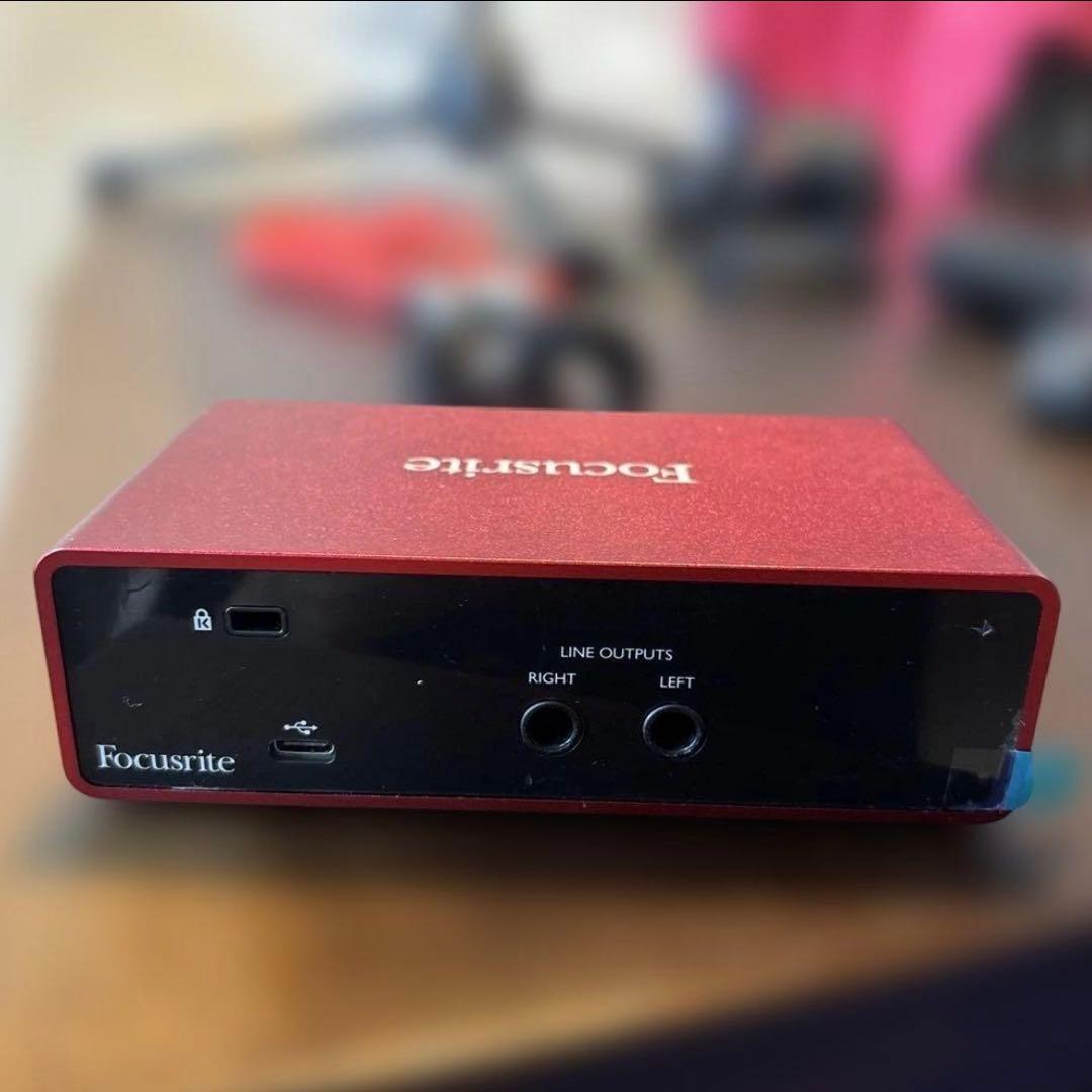 【総額10万超！】Squierベース＆Focusrite録音スターターセット
