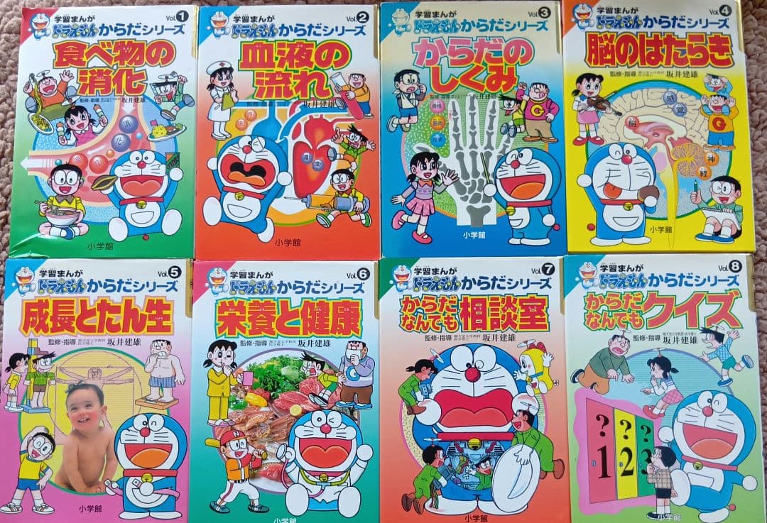 ドラえもん　学習マンガ23冊　ふしぎのサイエンス　ヒストリー　からだシリーズ