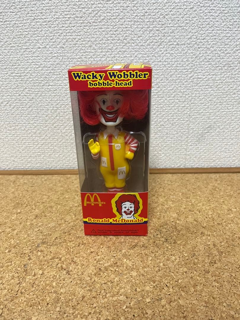 ケンタッキー マクドナルド Wacky Wobblers ボブルヘッドフィギュア