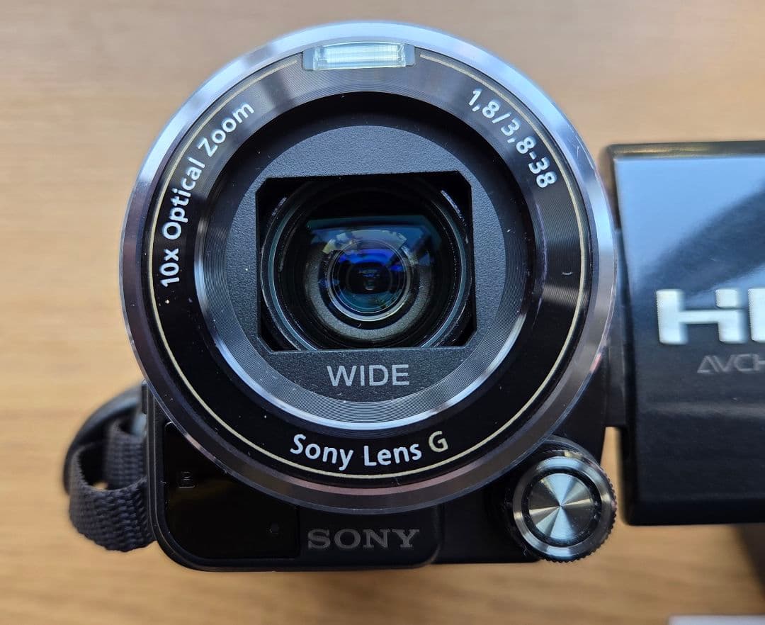 【超完品・動作品】SONY ビデオカメラ HDR-CX550V 純正フィルム付