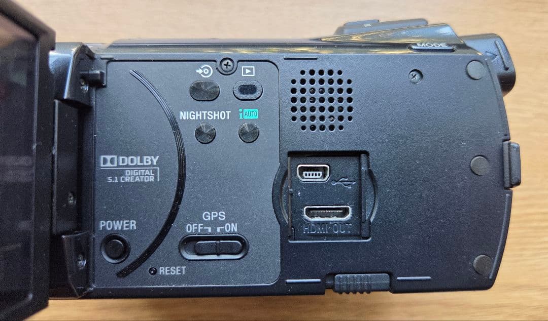 【超完品・動作品】SONY ビデオカメラ HDR-CX550V 純正フィルム付