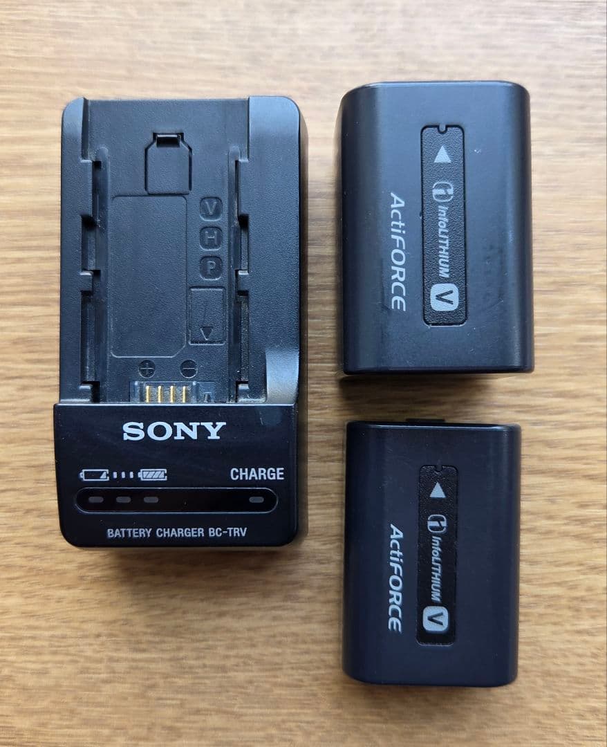 【超完品・動作品】SONY ビデオカメラ HDR-CX550V 純正フィルム付