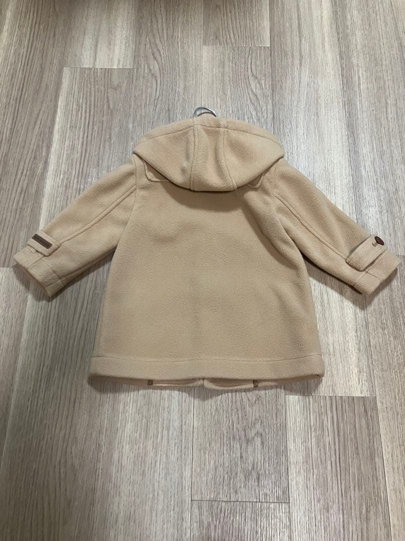 ミキハウスダッフルコート ベージュ 90cm