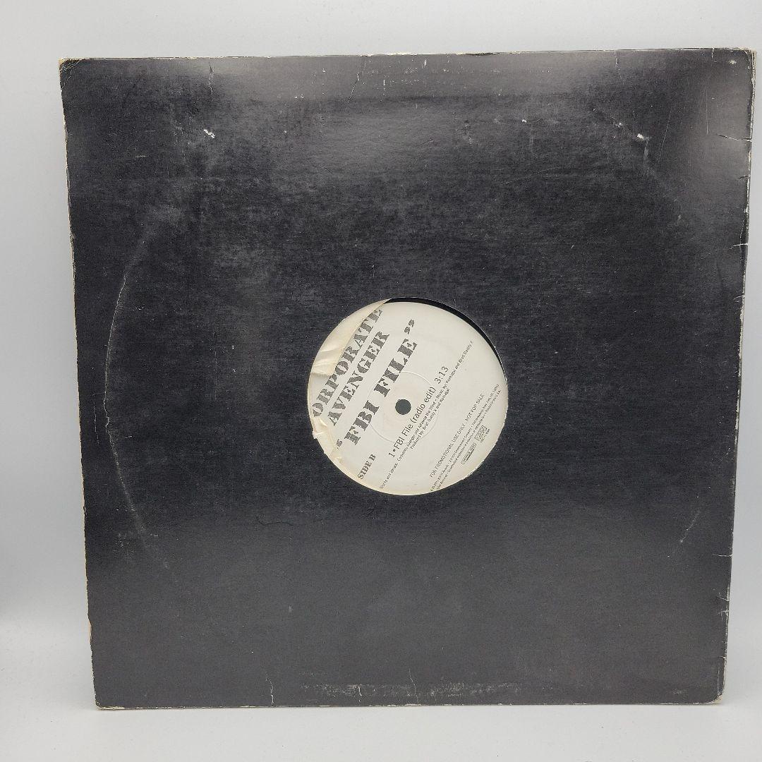 Corporate Avenger/FBI Fileレコード12\"プロモ盤01年