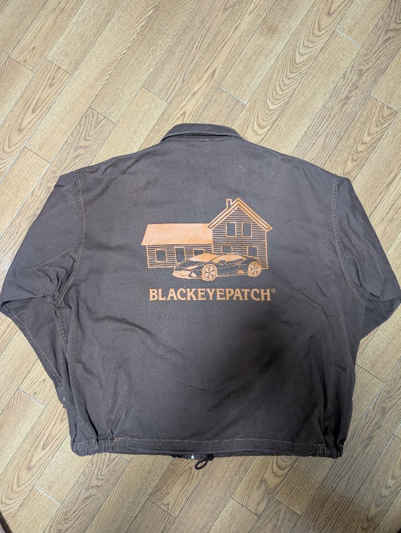 Black Eye Patch ブラウン ジャケット XL