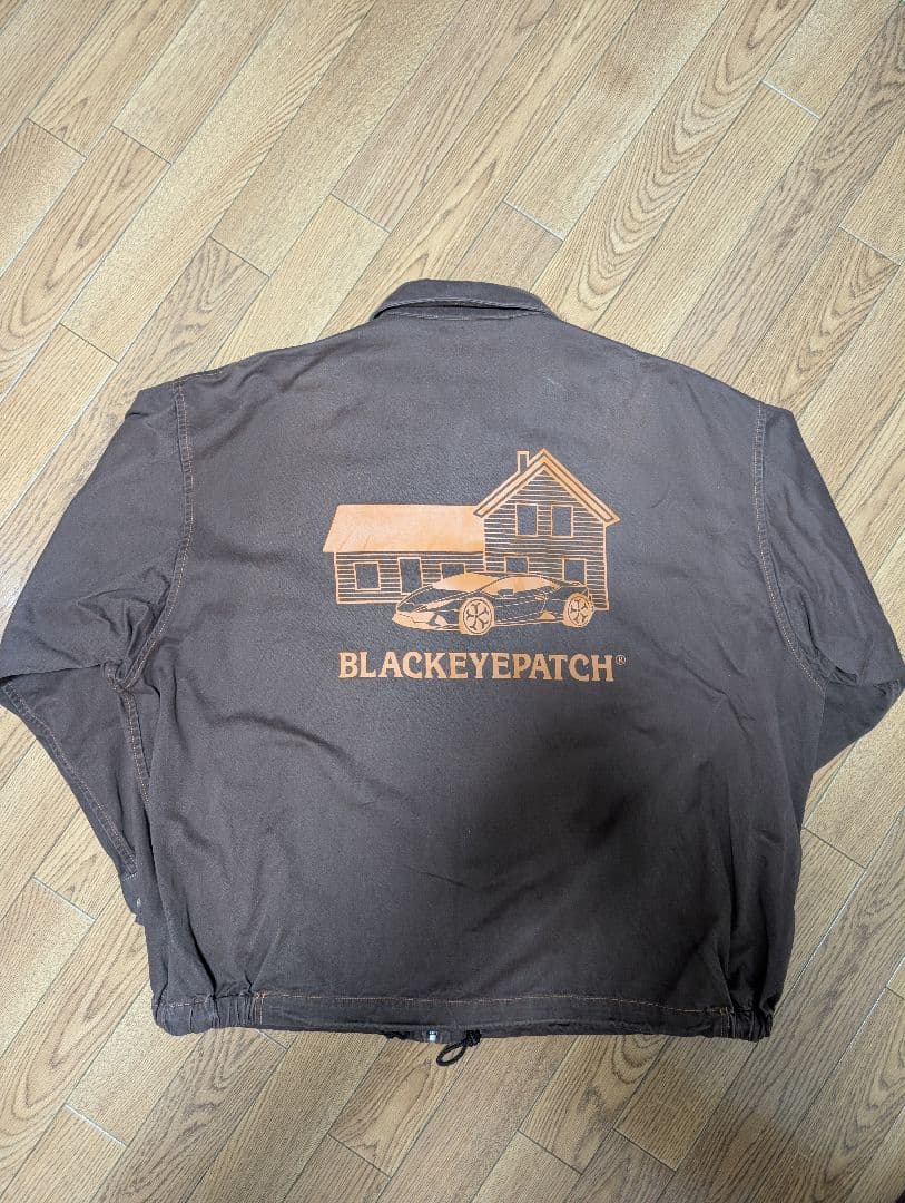 Black Eye Patch ブラウン ジャケット XL