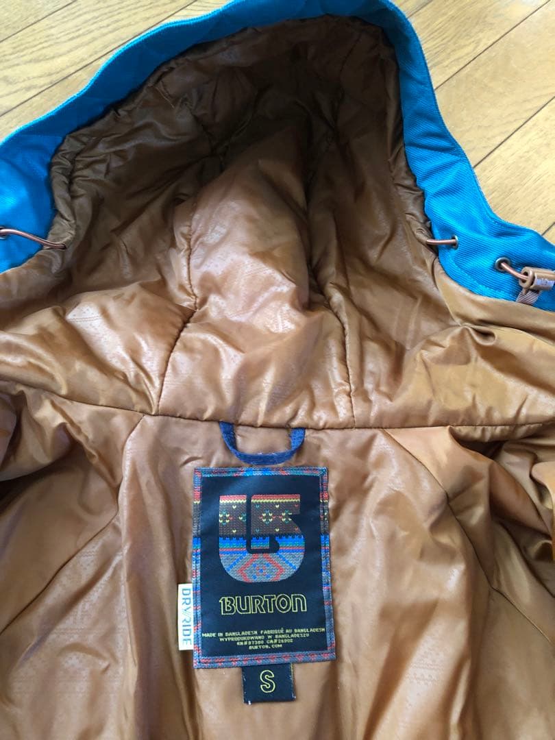 BURTON スノーボード用ジャケット ウェア メンズ S Chittagong