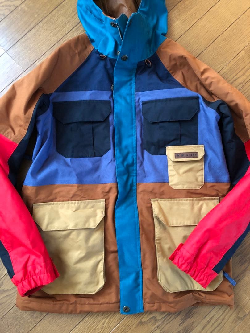 BURTON スノーボード用ジャケット ウェア メンズ S Chittagong
