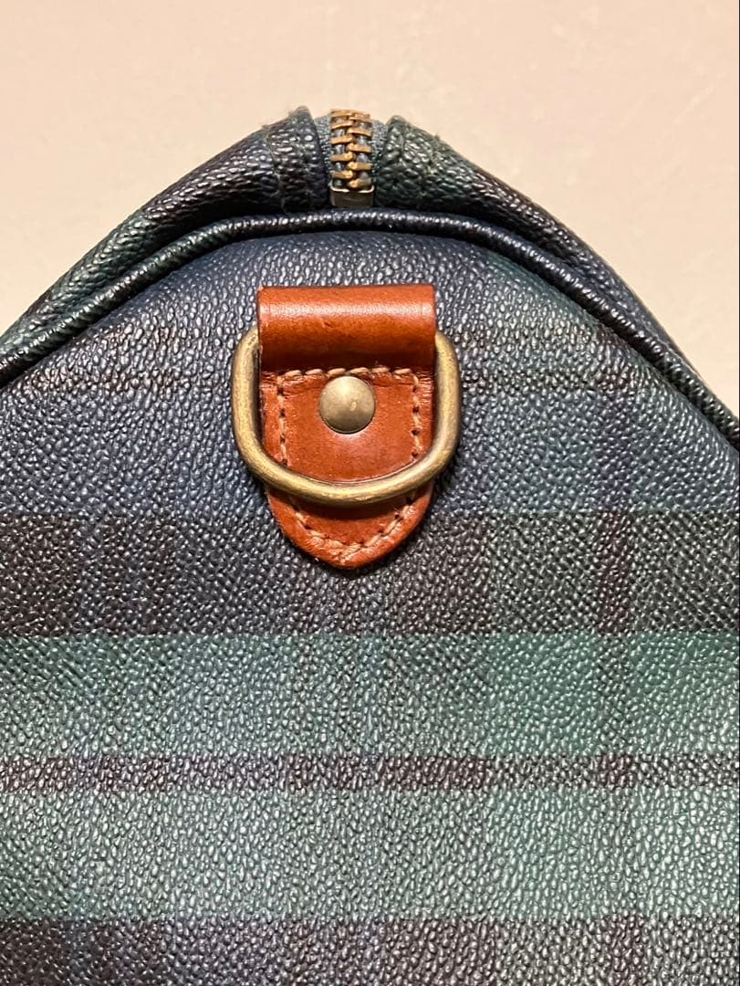 し*け様 POLO RALPH LAUREN ボストンバッグ グリーン ラルフロ