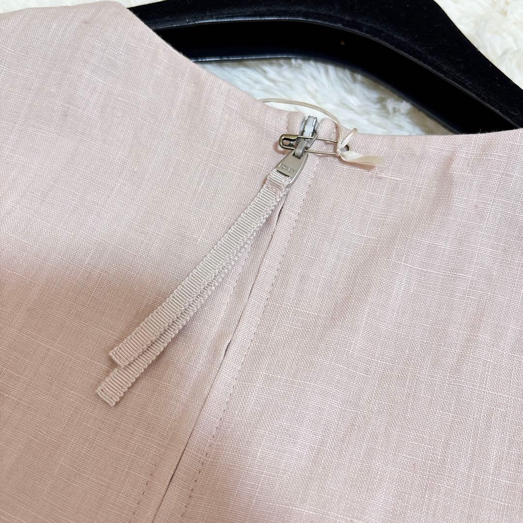 新品未使用☆デイジーリン for フォクシー ノースリーブ リネン ワンピース