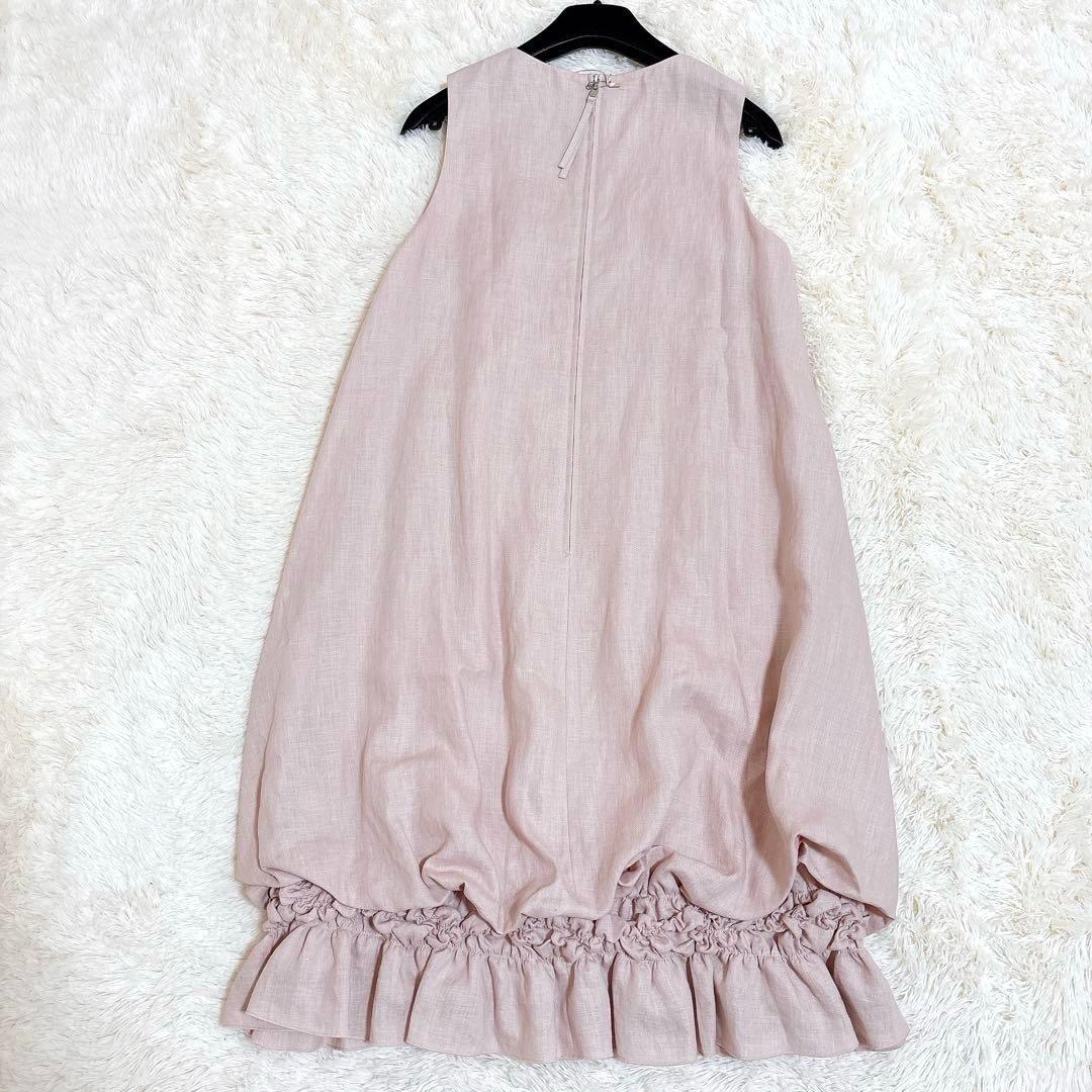 新品未使用☆デイジーリン for フォクシー ノースリーブ リネン ワンピース