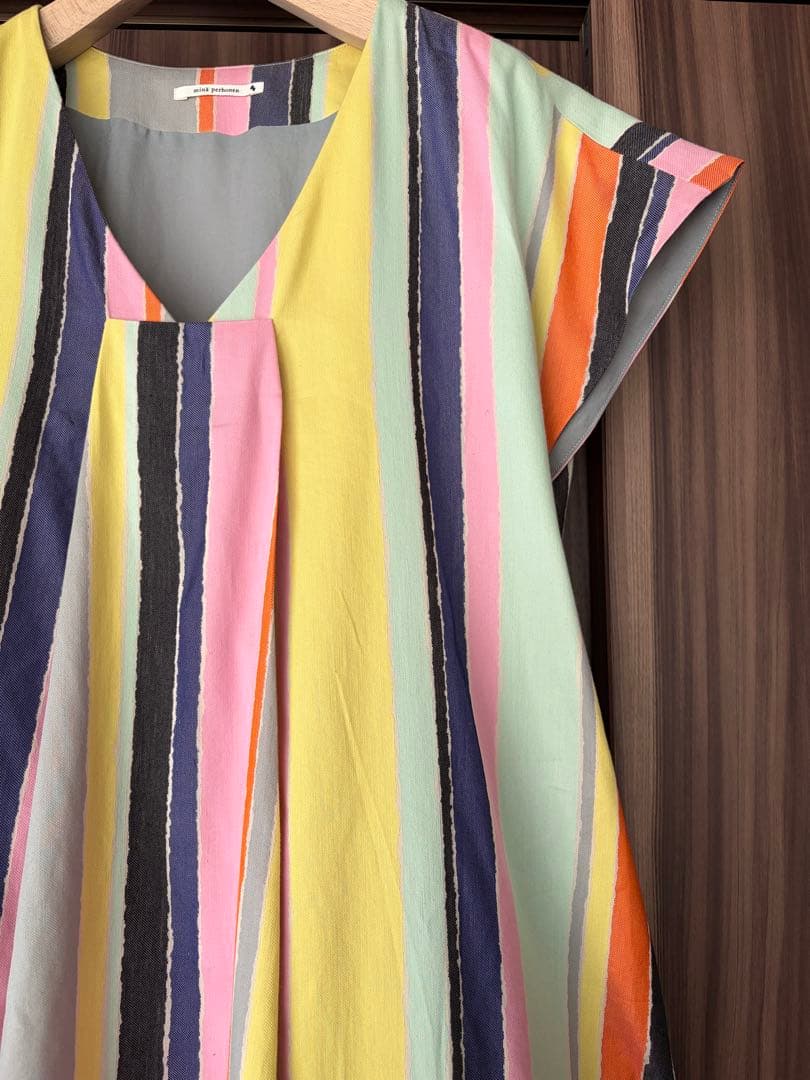 ミ*ザ様 mina perhonen multistripe マルチストライプ