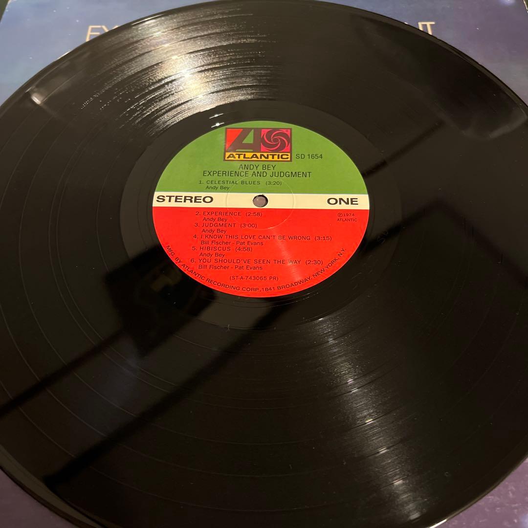 洋楽 ANDY BEY EXPERIENCE AND JUDGMENT LP