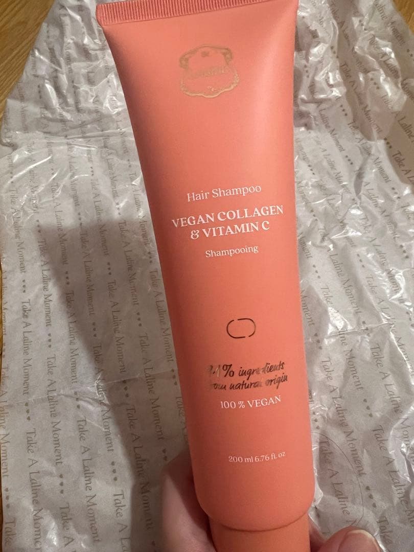 LalineVEGAN COLLAGEN & VITAMIN C ヘアケアセット