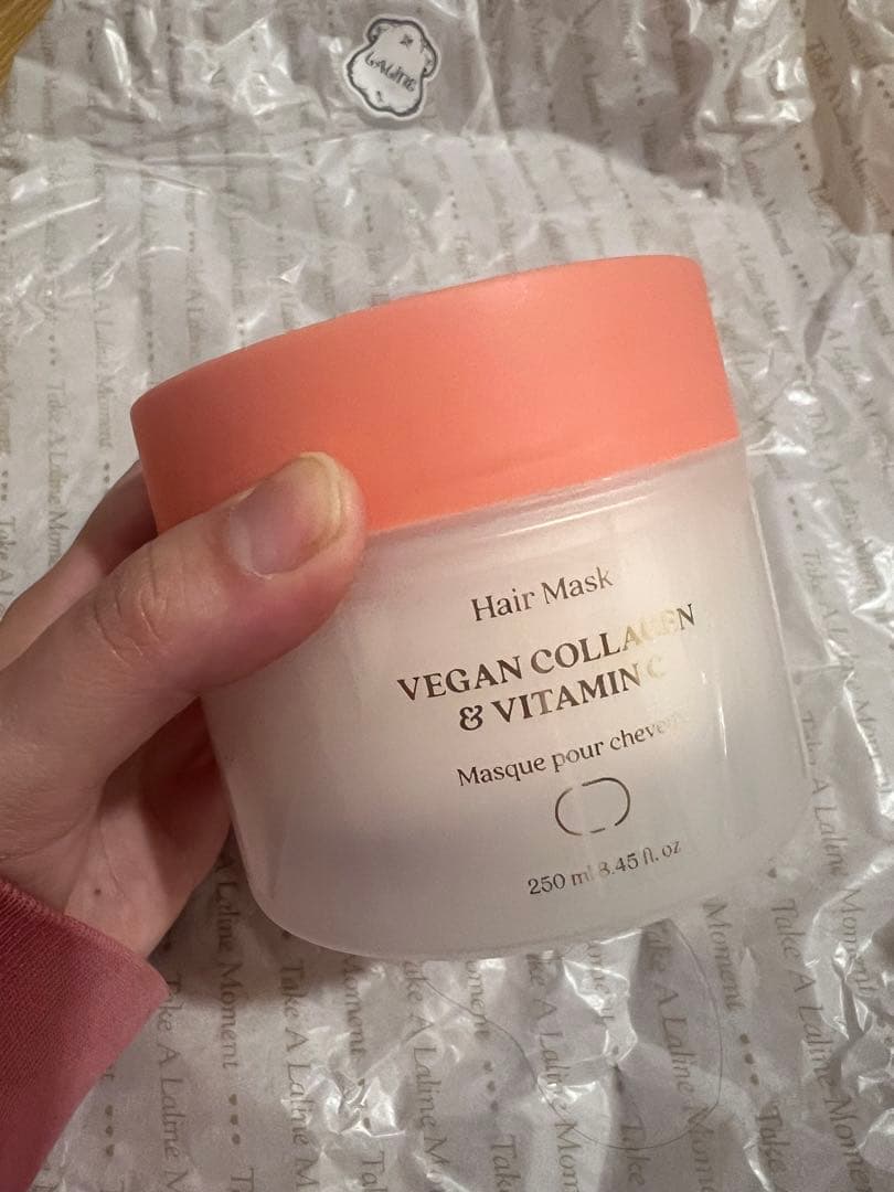 LalineVEGAN COLLAGEN & VITAMIN C ヘアケアセット