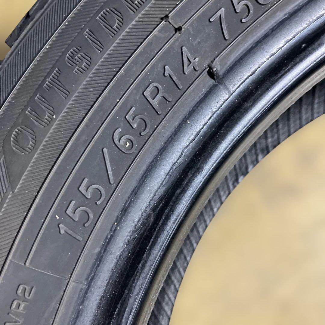 155/65R14 4本セット ヨコハマiceGUARD iG50PLUS