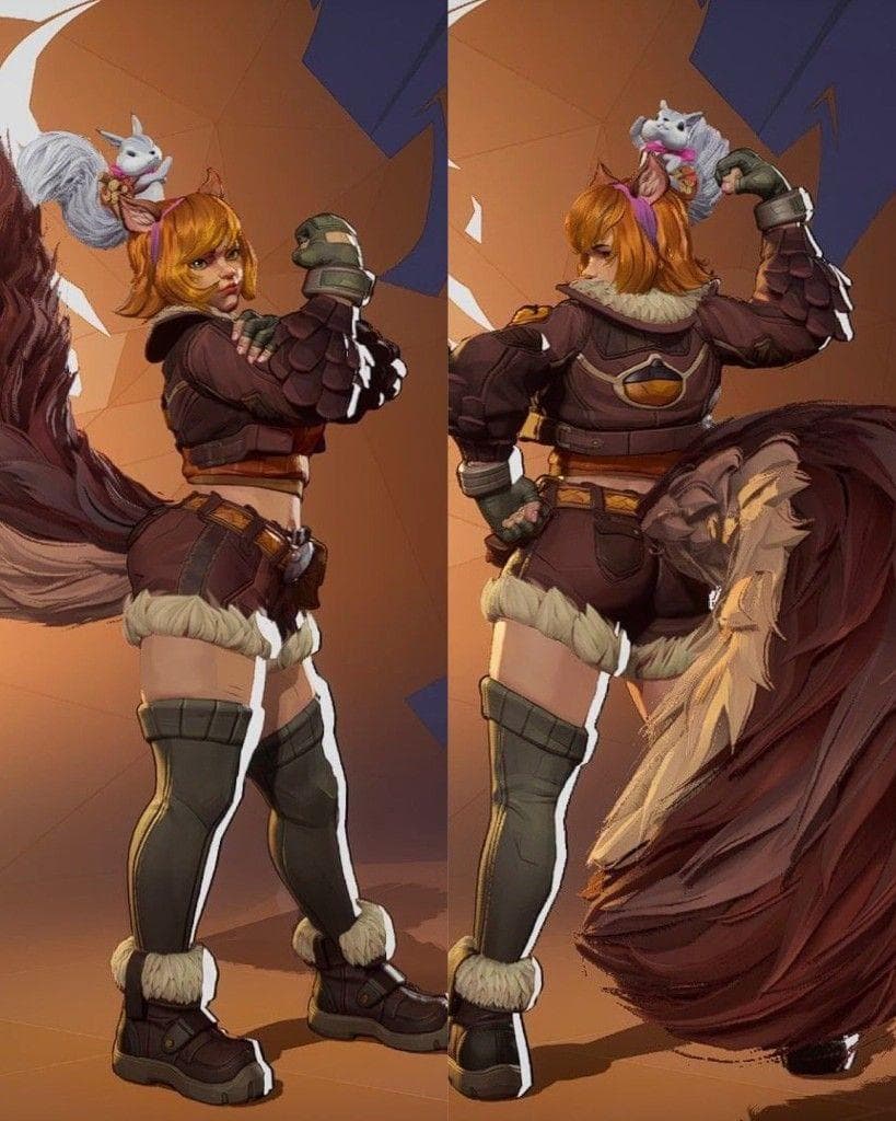 新しい未開封 倒せないスクワレルガールセット