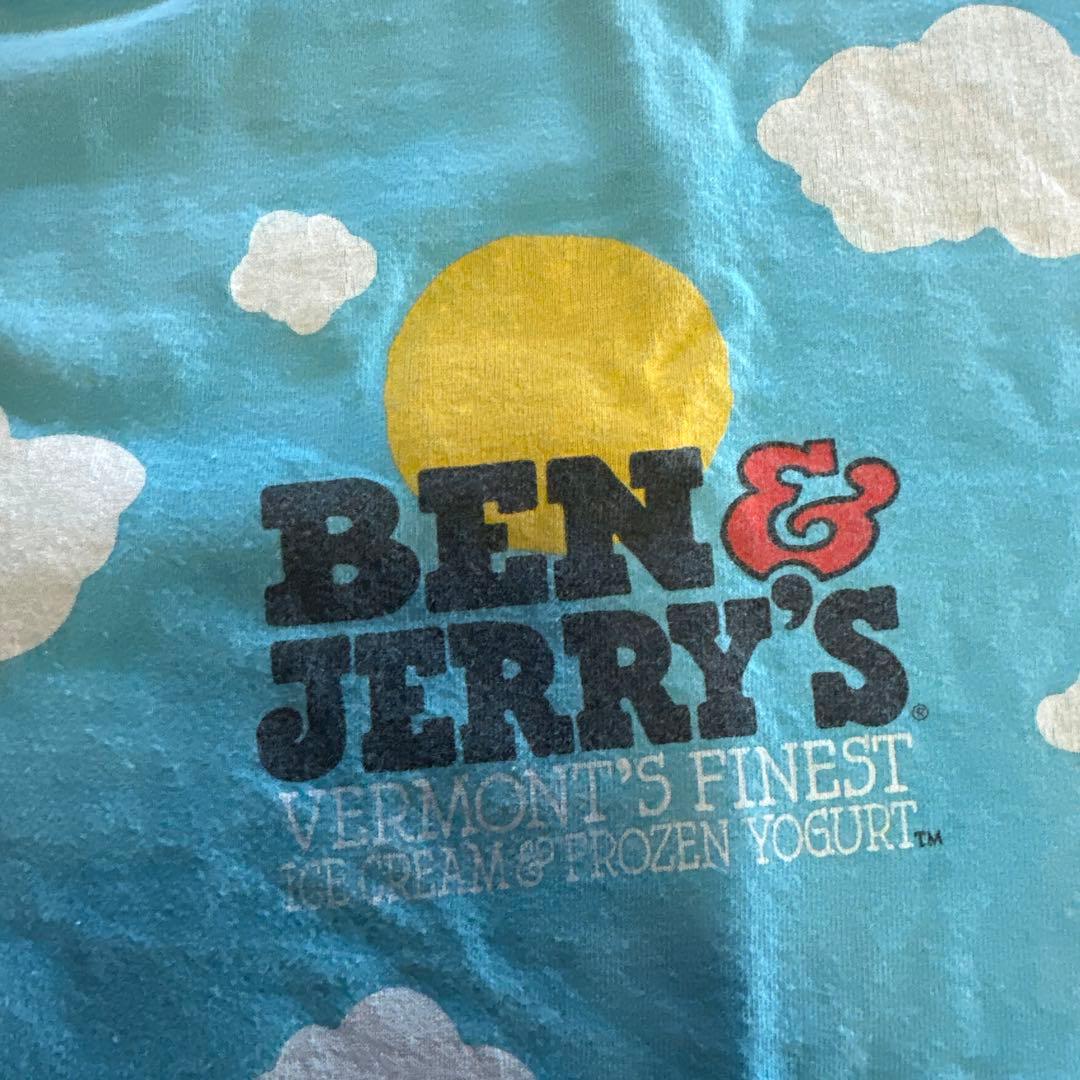 BEN & JERRY'S 牛と雲 Tシャツ XL