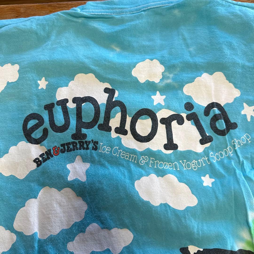 BEN & JERRY'S 牛と雲 Tシャツ XL