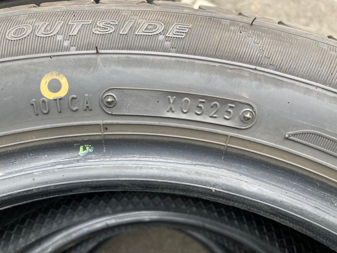 DUNLOP 185/60R15 25年製 夏タイヤ 【南-001 ①】