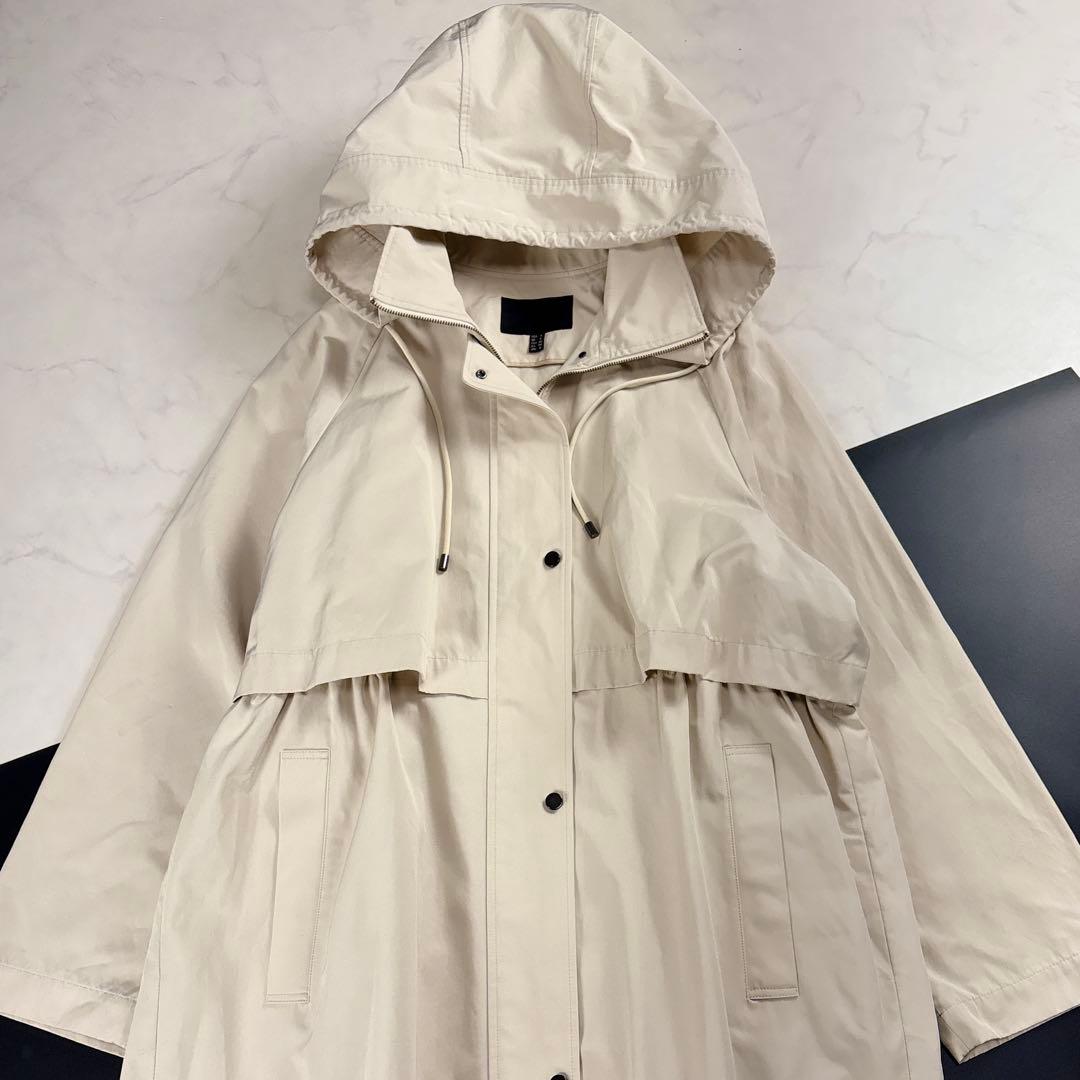 ICB Tussah T/C モッズコート ベージュ ロング M春