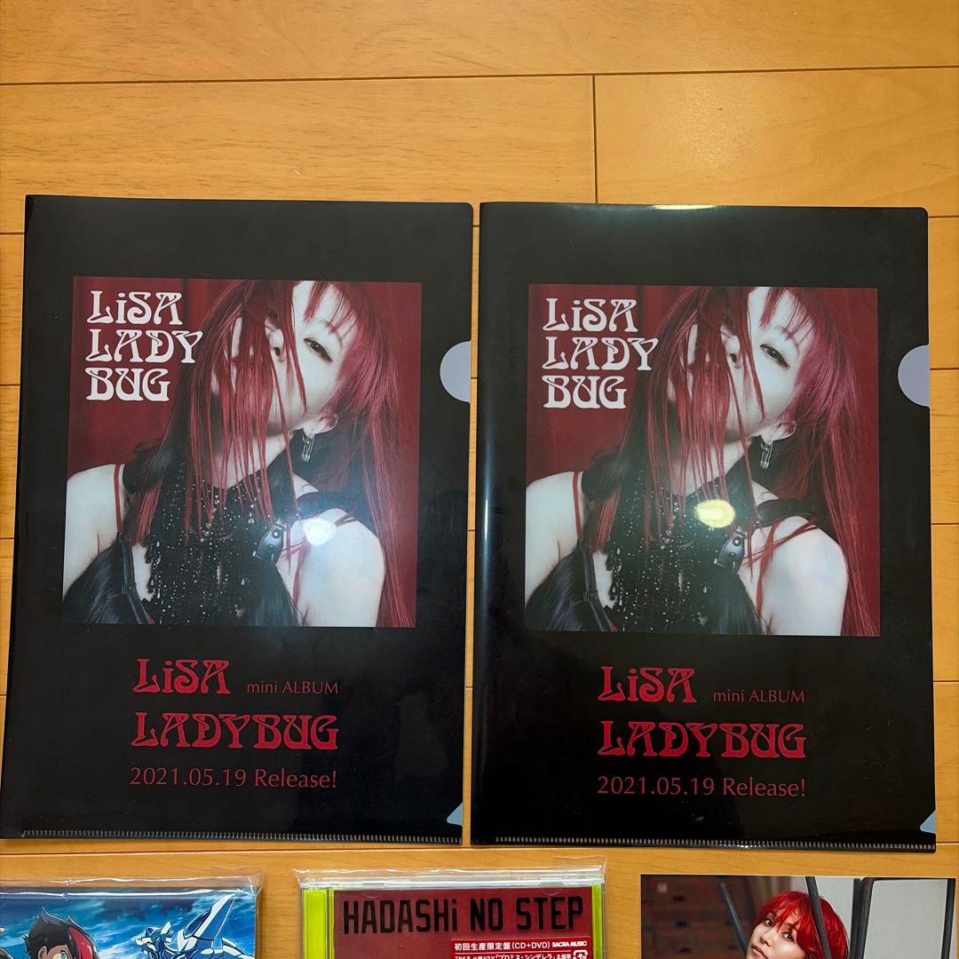 LiSA CD特典付　LADYBUG 明け星白銀　dawn LEO-NiNE 炎