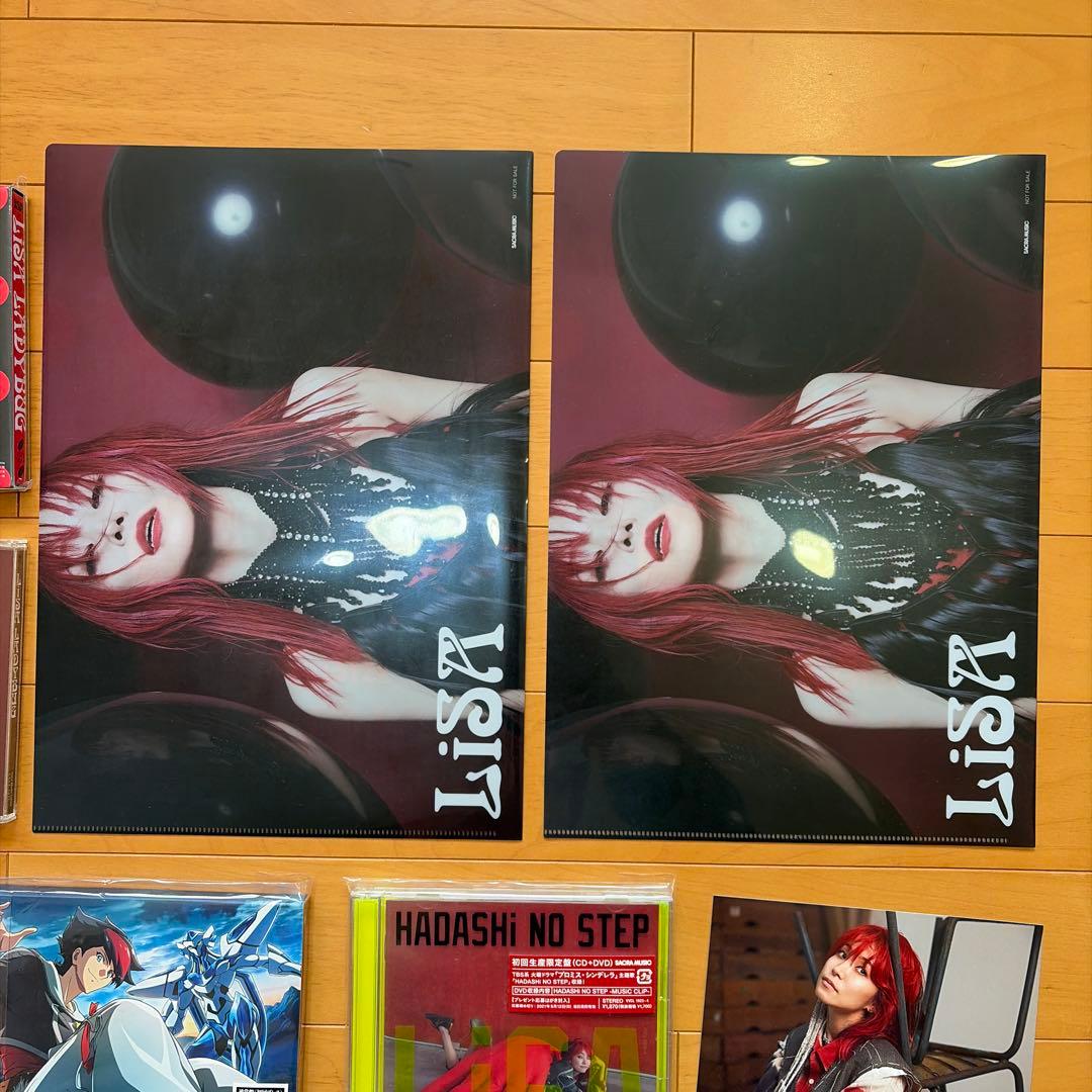LiSA CD特典付　LADYBUG 明け星白銀　dawn LEO-NiNE 炎
