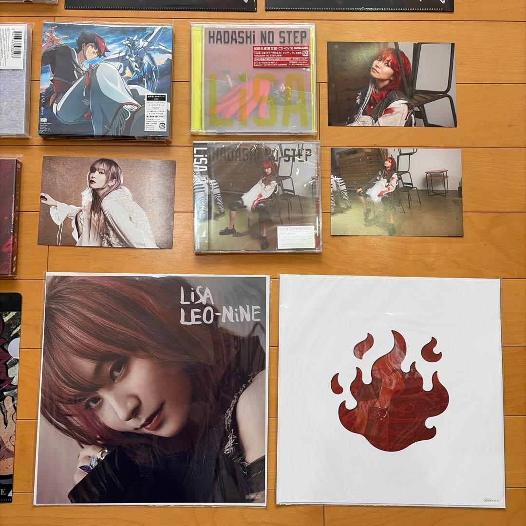 LiSA CD特典付　LADYBUG 明け星白銀　dawn LEO-NiNE 炎