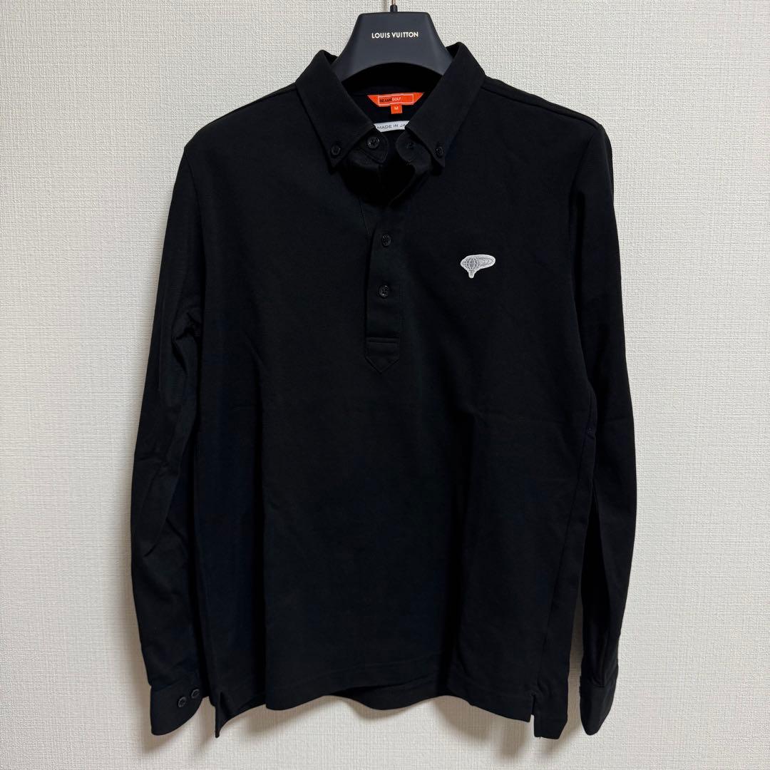 【美品】BEAMSGOLF ビームスゴルフ　メンズ長袖ポロシャツ　M