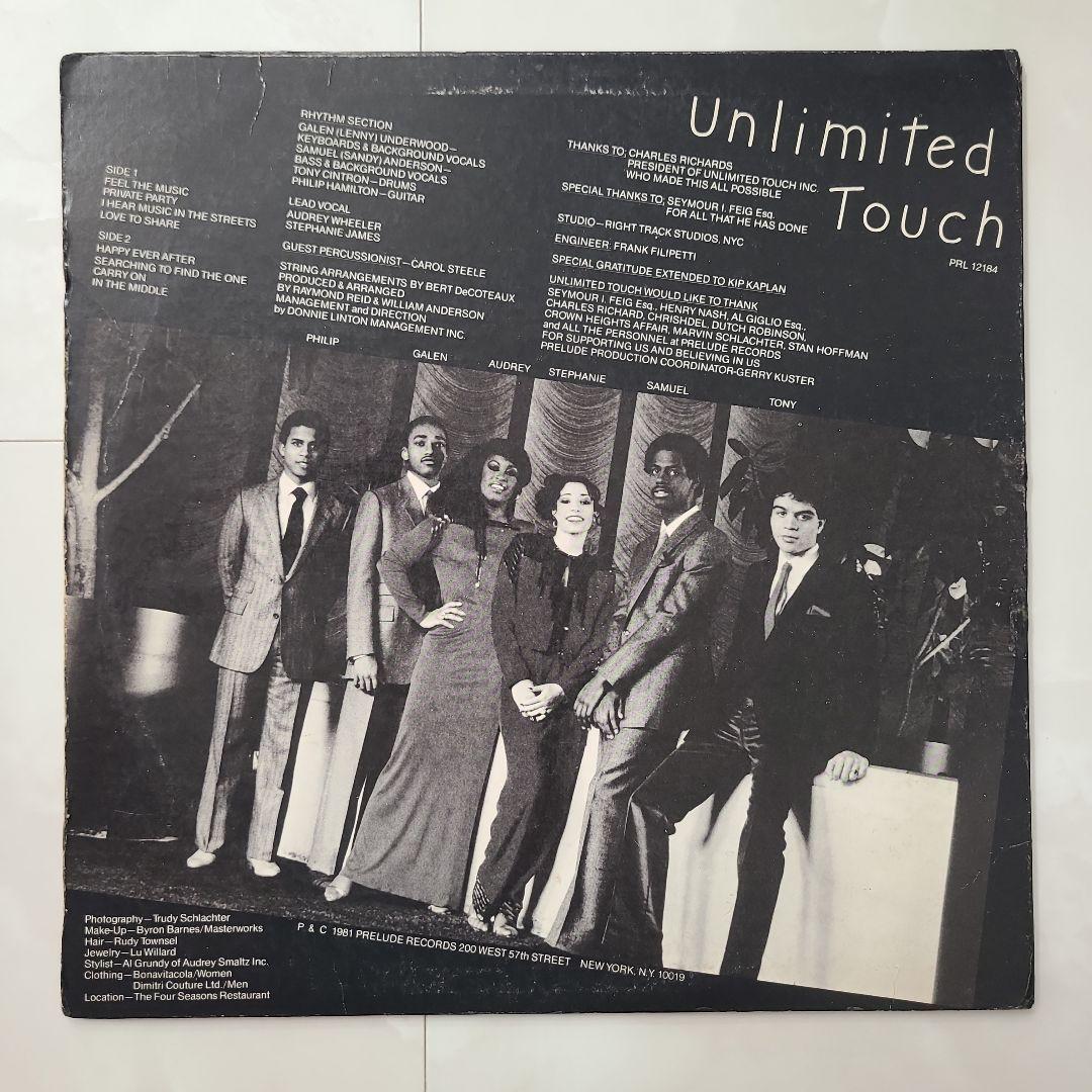 ★ＵＳオリジナル盤★『UNLIMITED TOUCH 』 アンリミテッド・タッチ