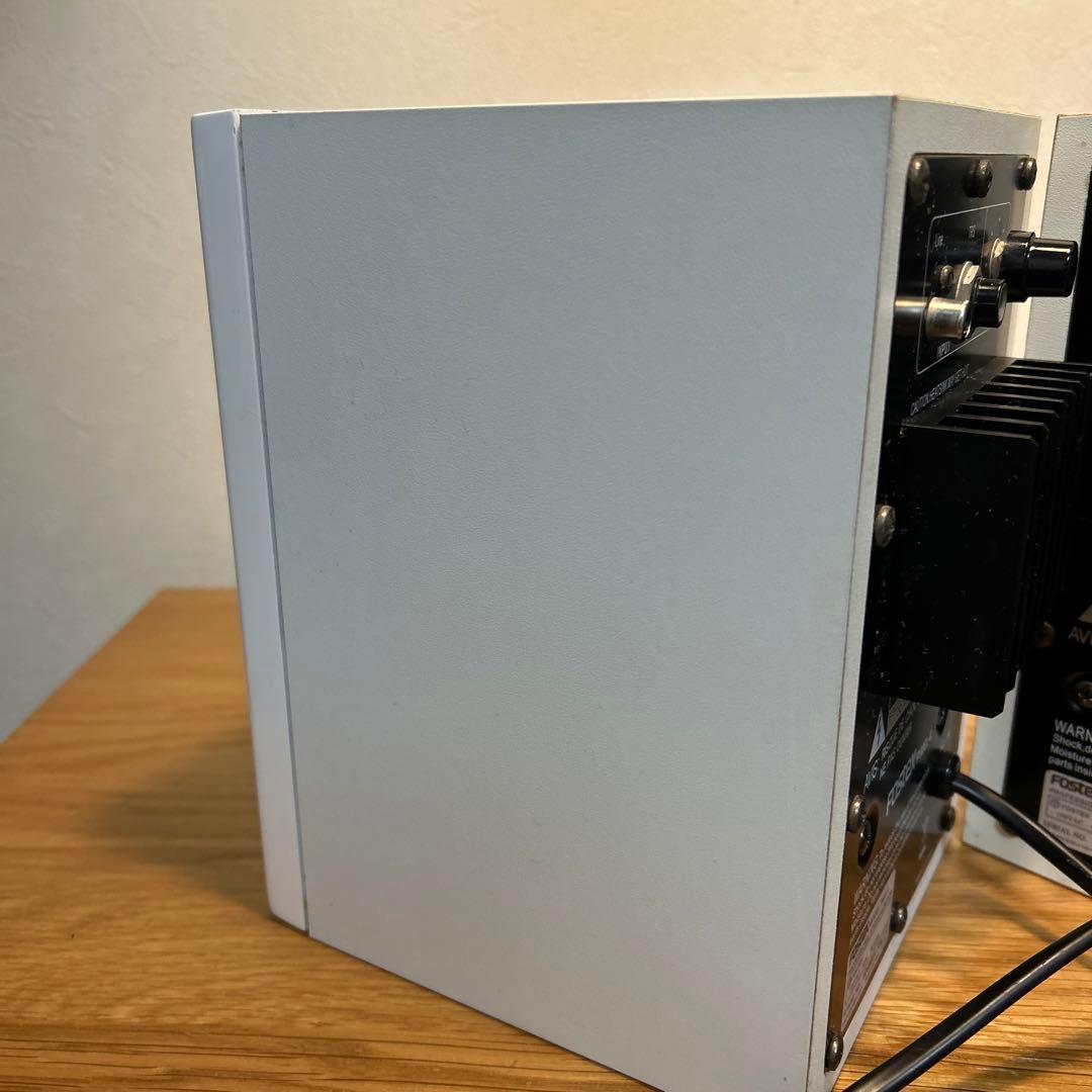 FOSTEX PM0.4 ボリュームコントローラー付き スピーカー ホワイト