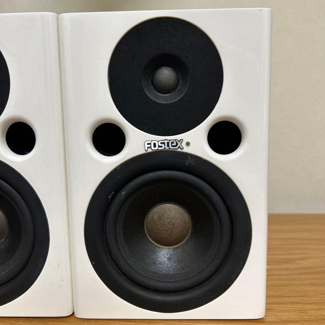 FOSTEX PM0.4 ボリュームコントローラー付き スピーカー ホワイト