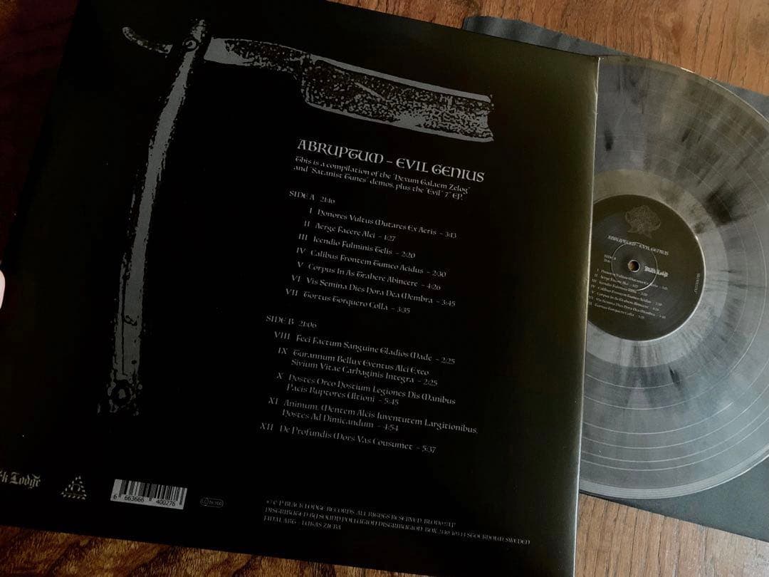 洋楽 ABRUPTUM - Evil Genius
