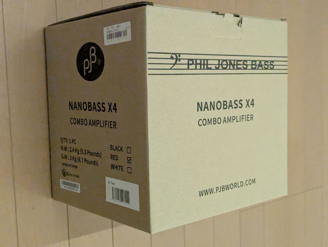 【美品】 PHIL JONES BASS NANOBASS X4 ベースアンプ