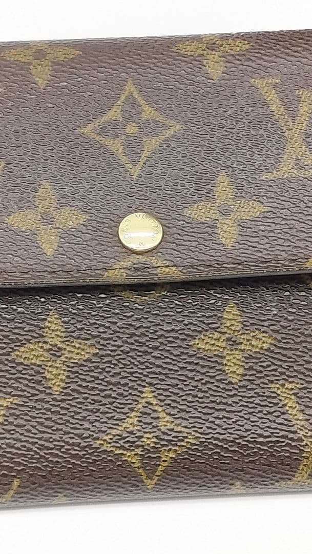 【美品】Louis Vuitton ポシェット、パスポール二つ折り財布