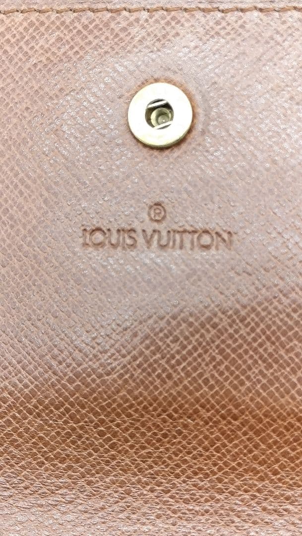 【美品】Louis Vuitton ポシェット、パスポール二つ折り財布