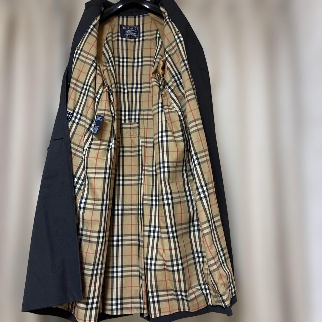 Burberry's ネイビー トレンチコート 100%コットン　ビンテージ品