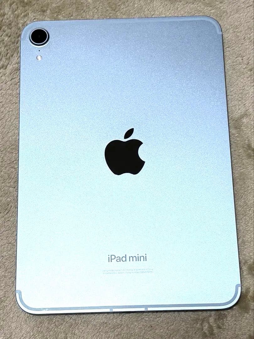 【美品】 iPad mini(第7世代) 256GB cellular ブルー