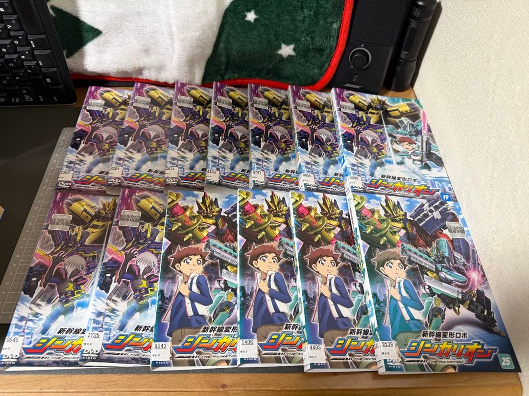 新幹線変形ロボ シンカリオン レンタルアップ品DVD 全巻完結セット